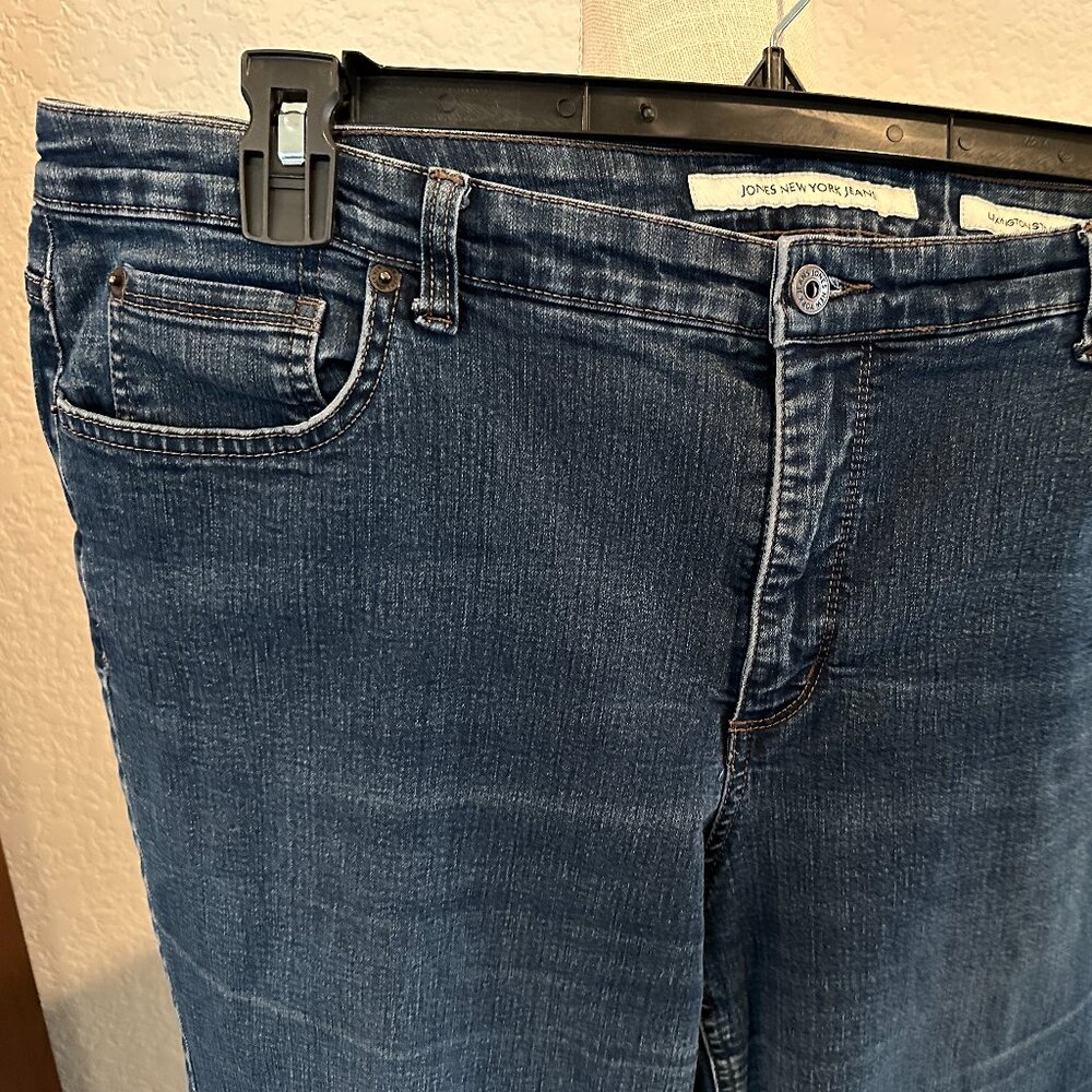 JONES NY Lexington Straight Leg Jeans 20W - Picture 4 of 7